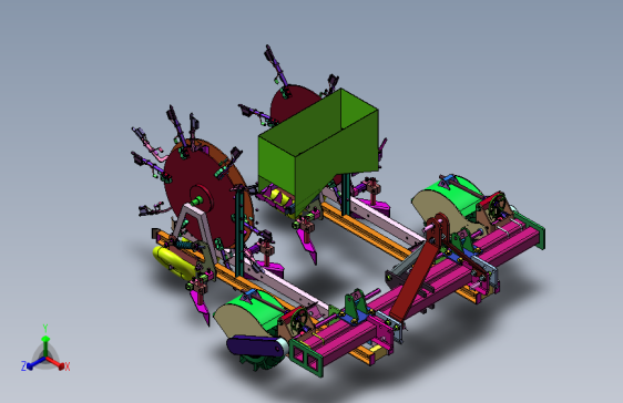 小型苗木植苗机