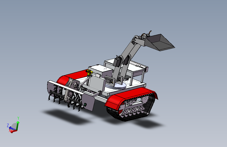 旋耕施肥一体机
