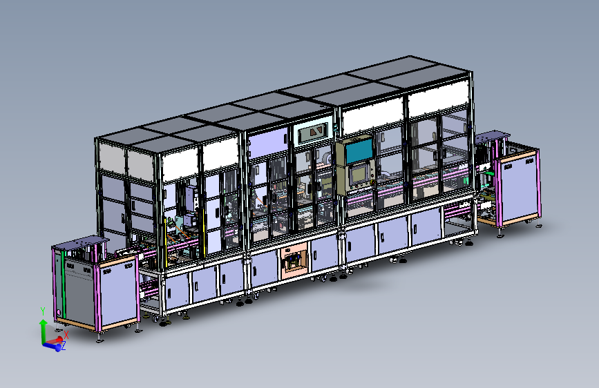 软包电芯处理段