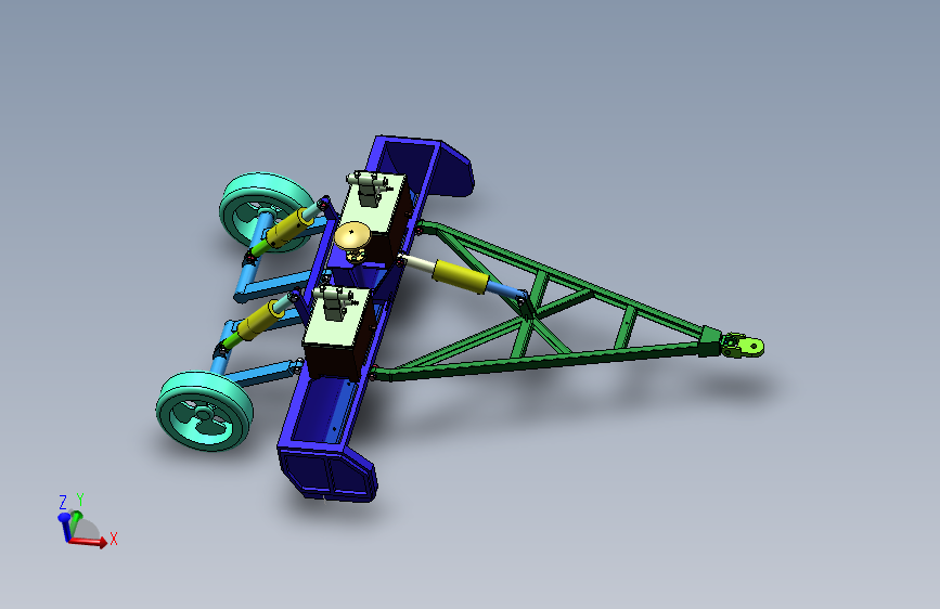 拖拉机后挂平土铲农业农田平地机