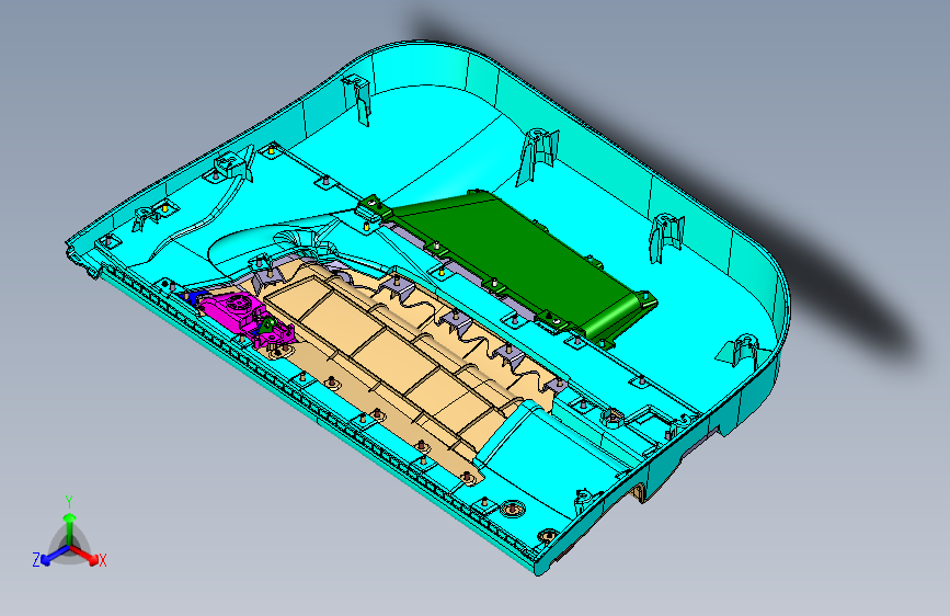 众泰知豆2EV 6102-车门护面总成