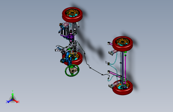 众泰知豆2EV 底盘CHA