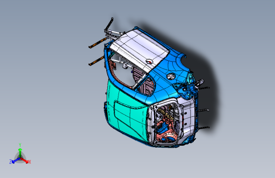 众泰知豆2EV 车身BIW