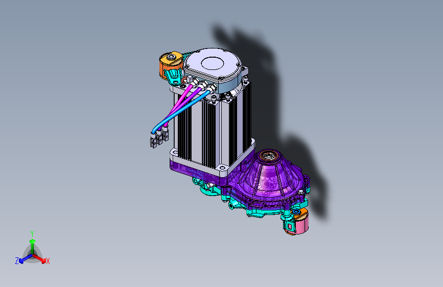众泰知豆2EV 2100  驱动系统
