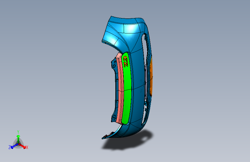 众泰知豆2EV 2804-后保险杠