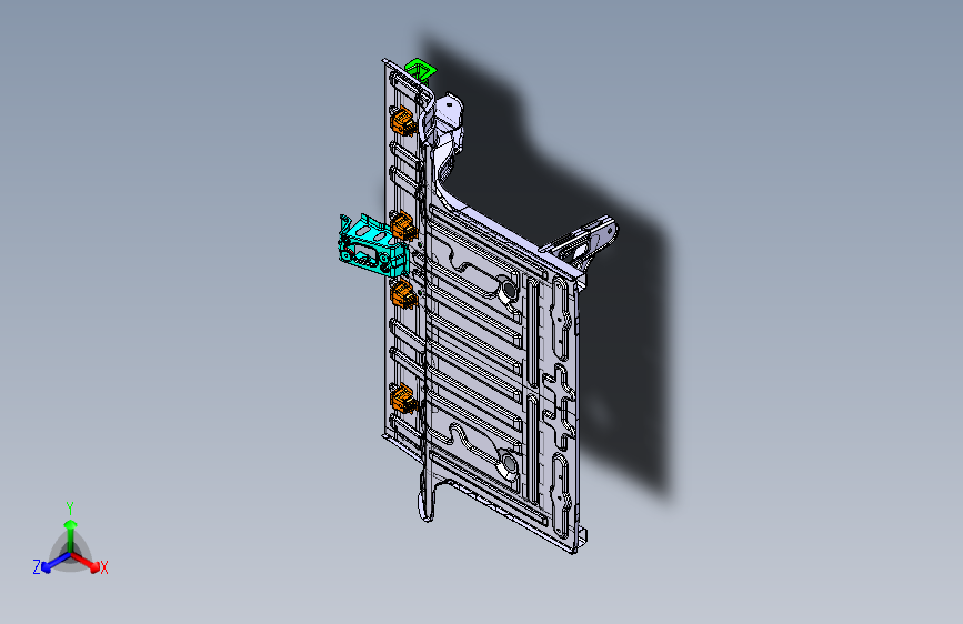 众泰知豆2EV 车身 5100（FLOOR）