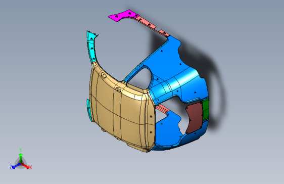 众泰知豆 内饰件