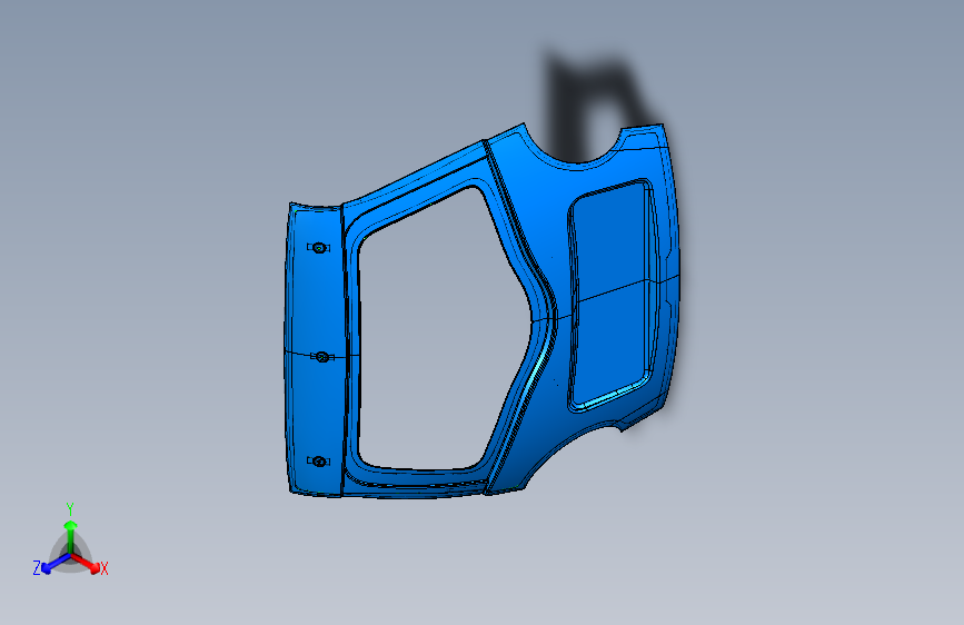 众泰知豆 后背门04.29