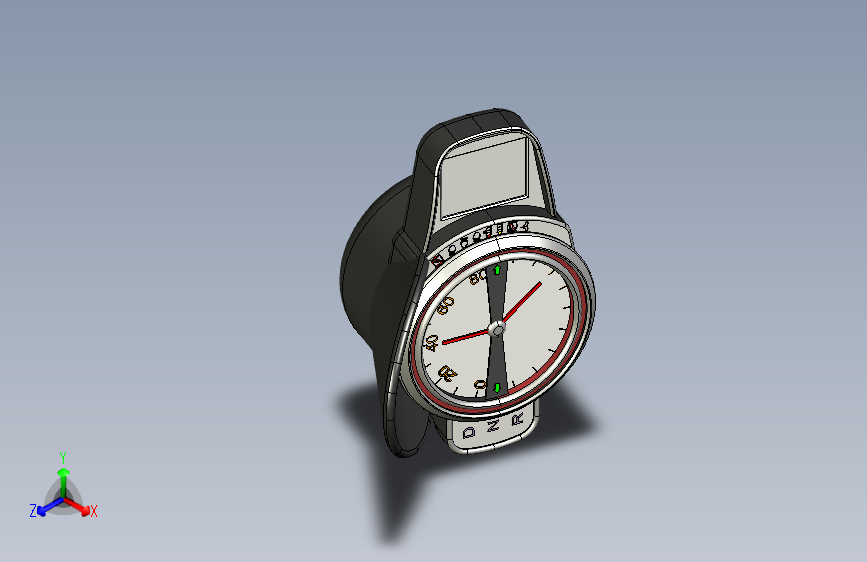 众泰知豆 新仪表