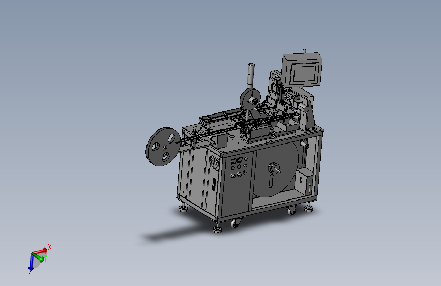 手机屏蔽盖平面度检测编带包装设备421850--20