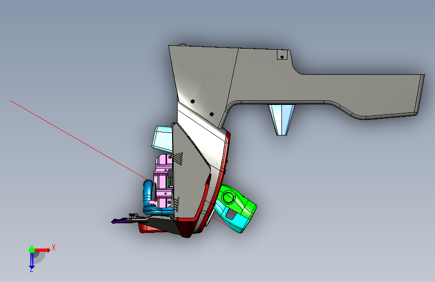 众泰知豆 IP Assembly 俯视图
