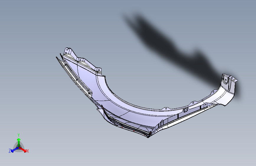 海马CE-1 07_左翼子板总成_FRT FENDER LH