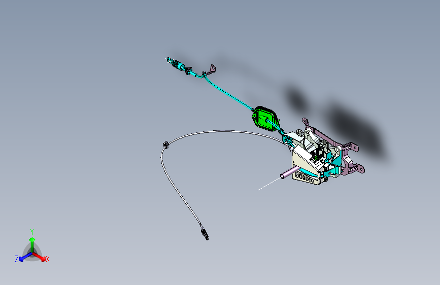 海马CE-1 变速操纵装置