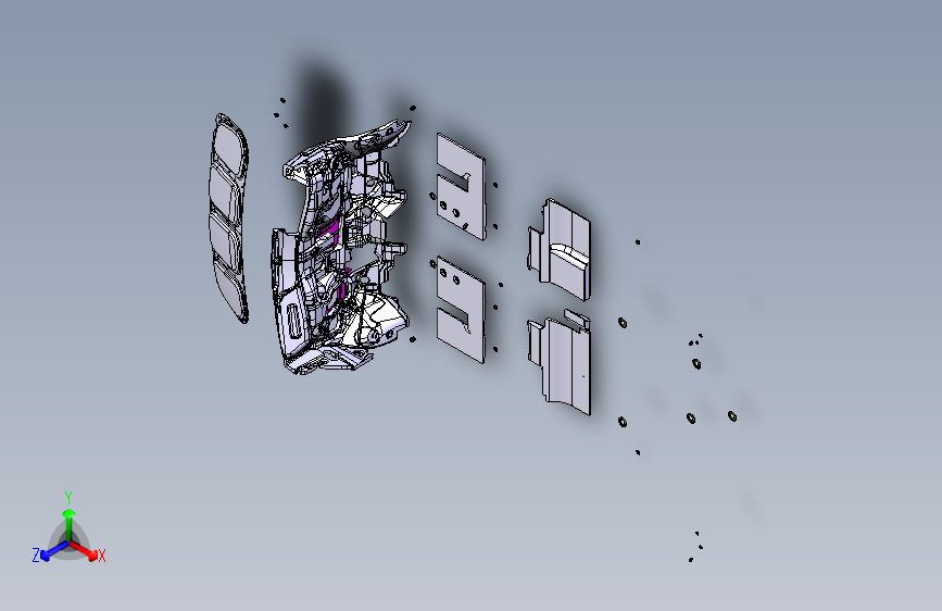 海马CE-1 隔音及隔热垫装置 (2)