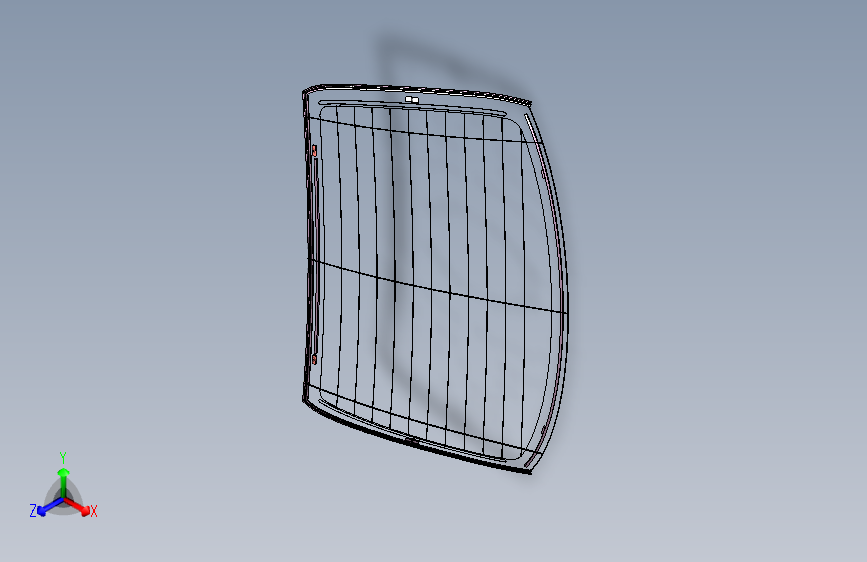 海马CE-1 后窗玻璃装置