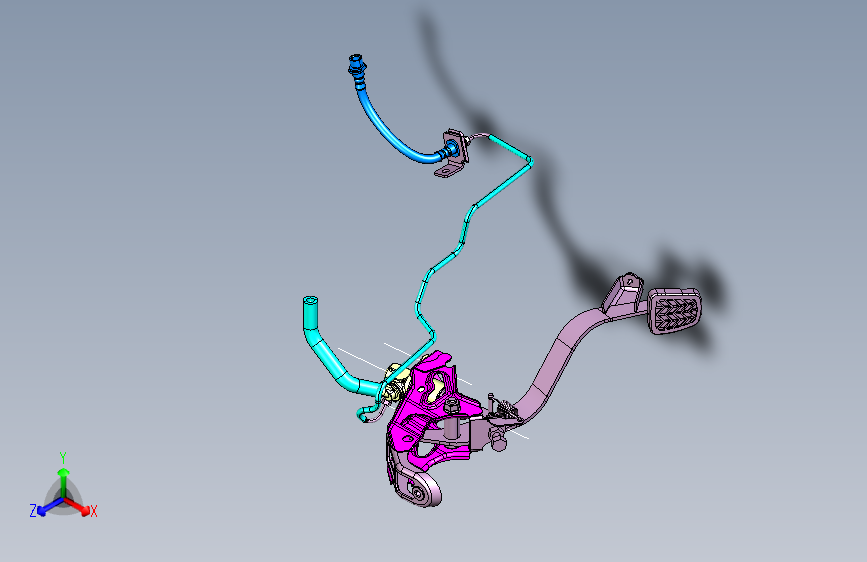 海马CE-1 离合器操纵装置