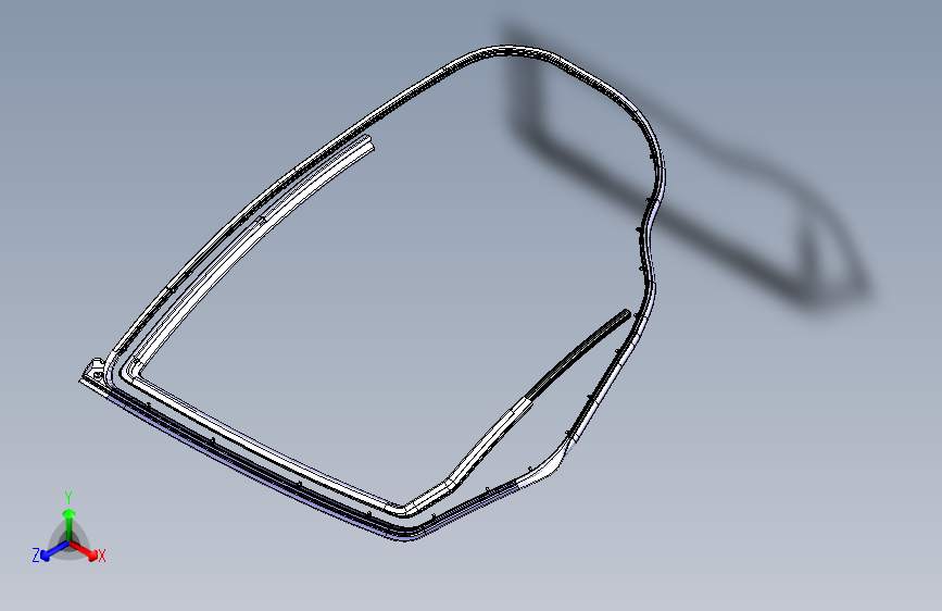 海马CE-1 右后车门附件装置