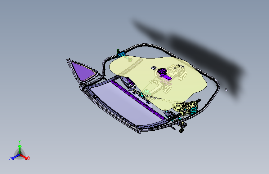 海马CE-1 左前车门附件装置