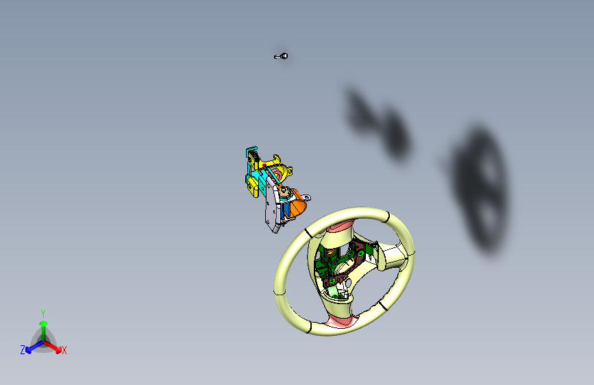 海马M2 MA10-32-000M1-1 转向柱