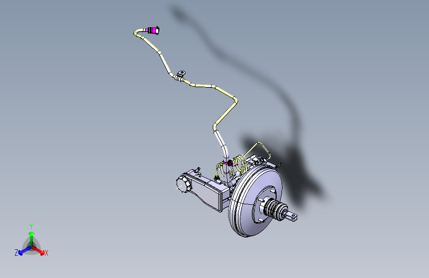 海马M2 MA10-43-000M1-2 制动主管路