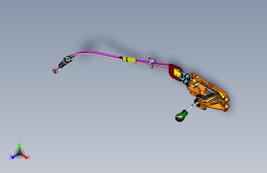 海马M2 MA10-46-000M1变速机构