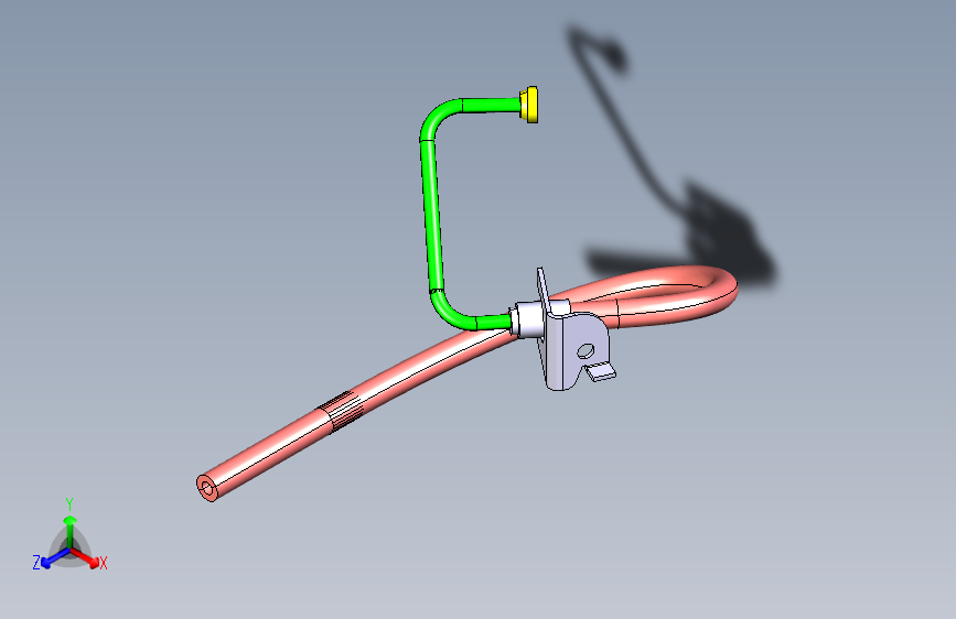 海马M2 MA20-43-000M1-A 离合器油管分泵组