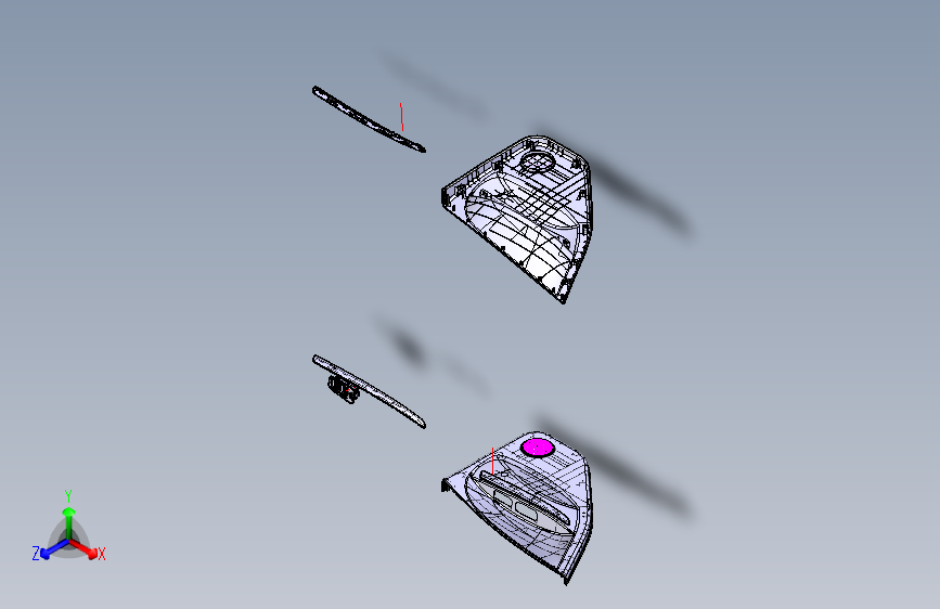 海马M2 MA20-68-000 内饰件