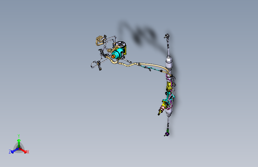 海马M2 MB10-32-000M1-2 转向装置
