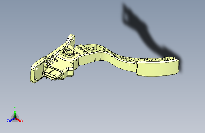 海马M3E M3E电子油门踏板数模-2010.10.18