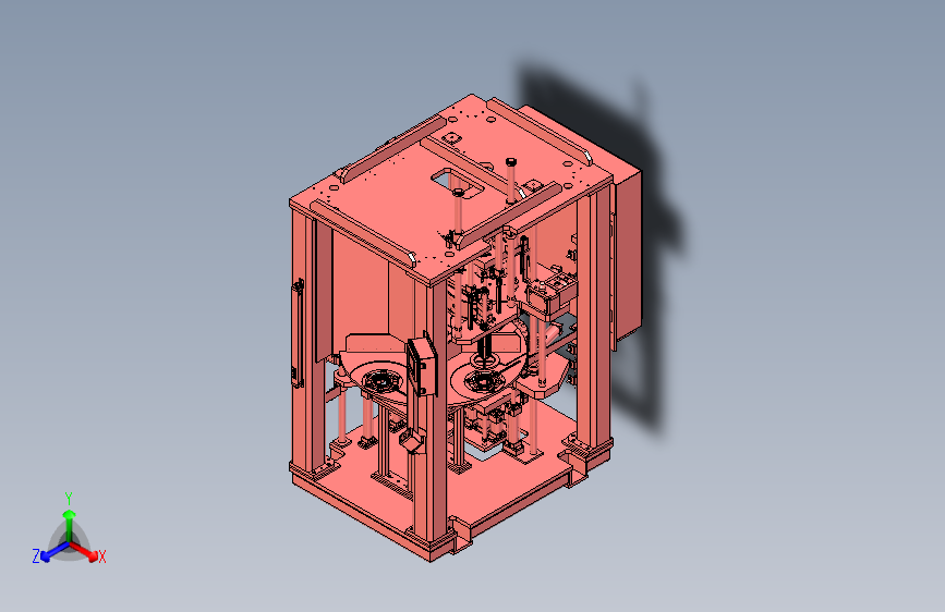 双转盘组装机3D图纸