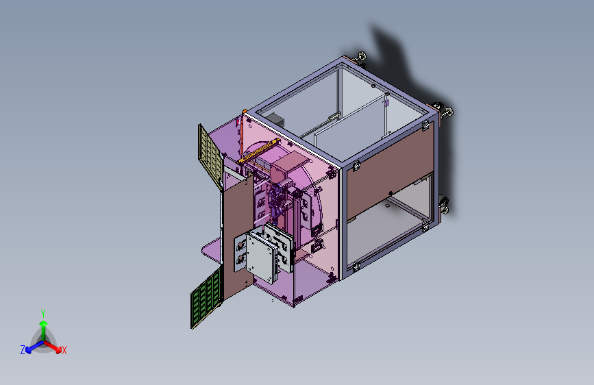 一款平板电脑贴合机三维模型