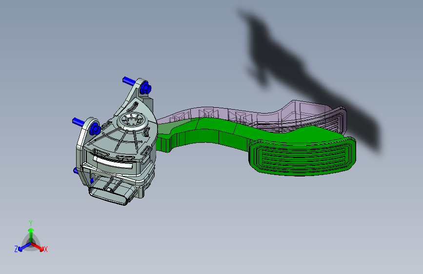 力帆530 A1108-加速操纵机构装置