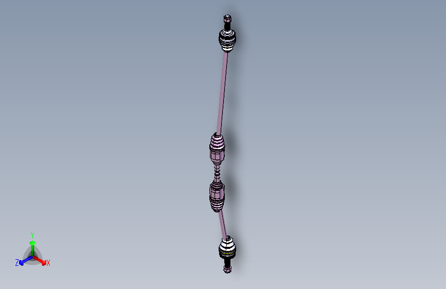 力帆530 A2200B1-传动轴总成