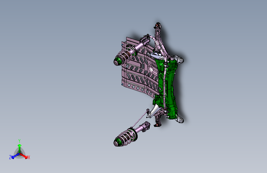 力帆530 A2901-前悬架总成