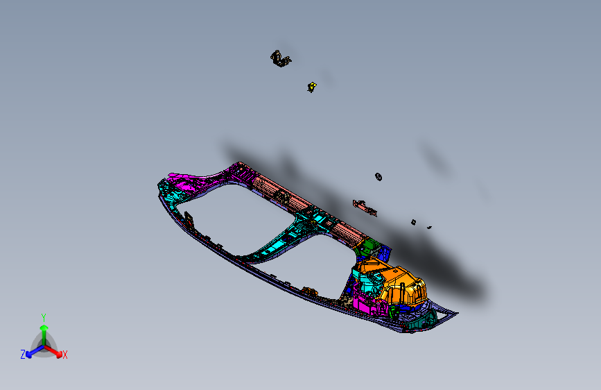 力帆530 A5401010左侧围