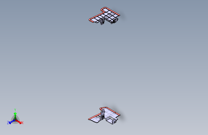 力帆530 A5514000-散热器导流板装饰件总成