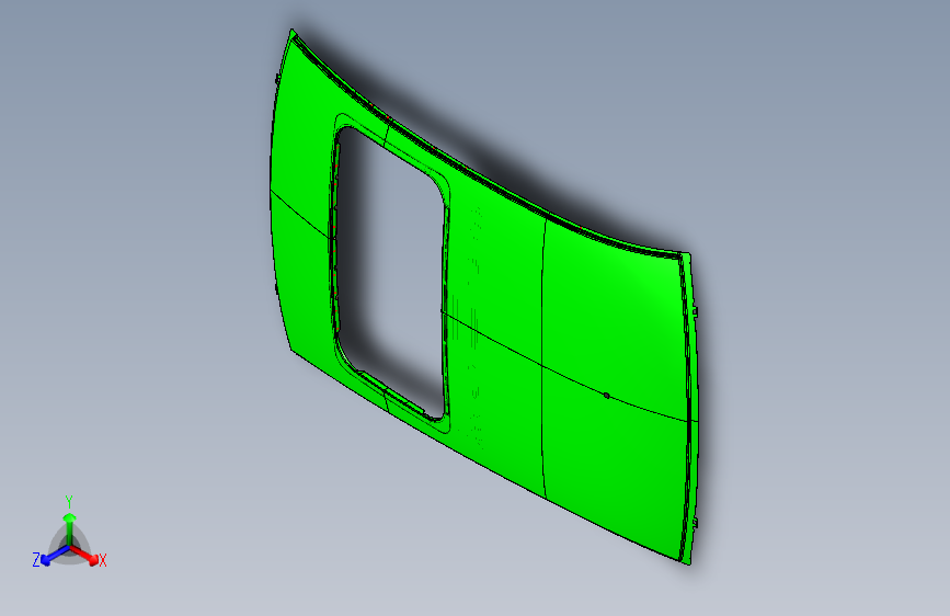 力帆530 A5701100B1天窗顶盖总成