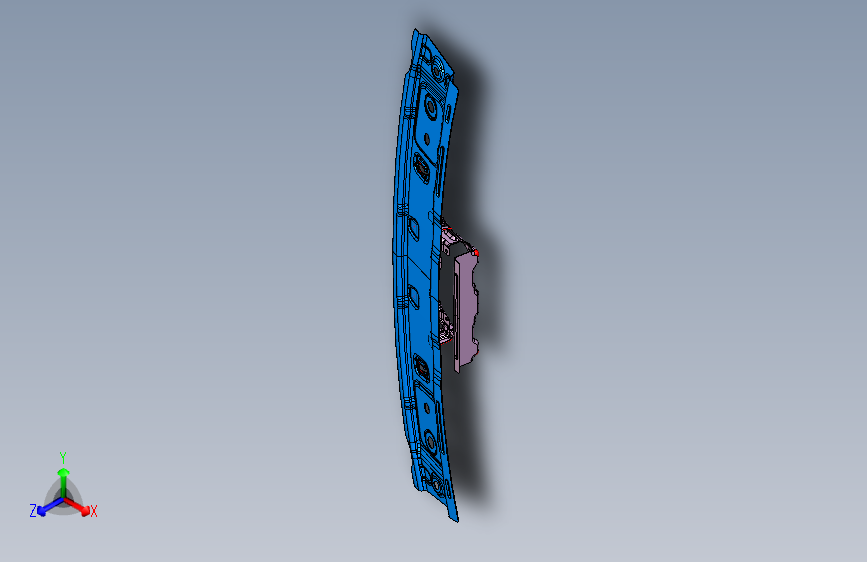 力帆530 A5701300顶盖前横梁总成