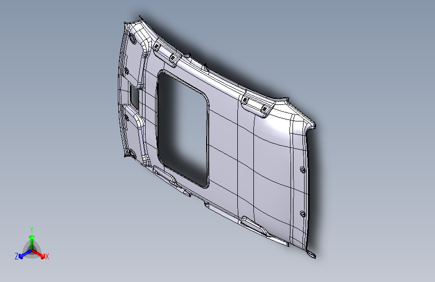 力帆530 A5702000B1 顶蓬总成天窗版