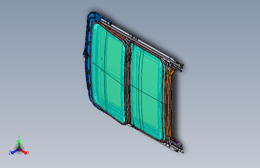 力帆530 A5703000B1 天窗总成
