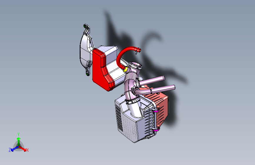 力帆820 G1109-进气系统