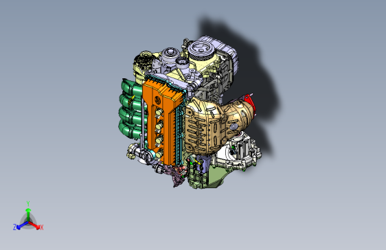 力帆820 G1000-动力总成