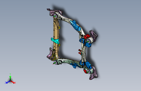 力帆820 G2900-悬架系统