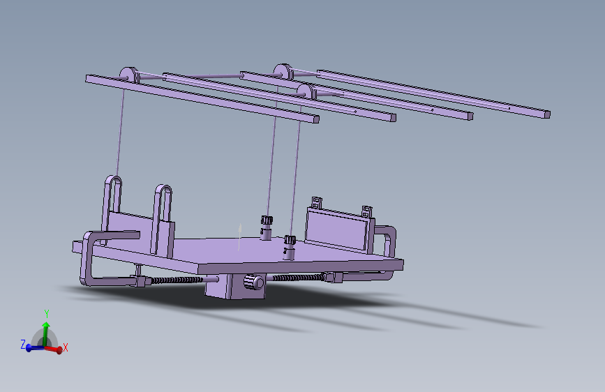 海上用绳牵引式波浪补偿平台