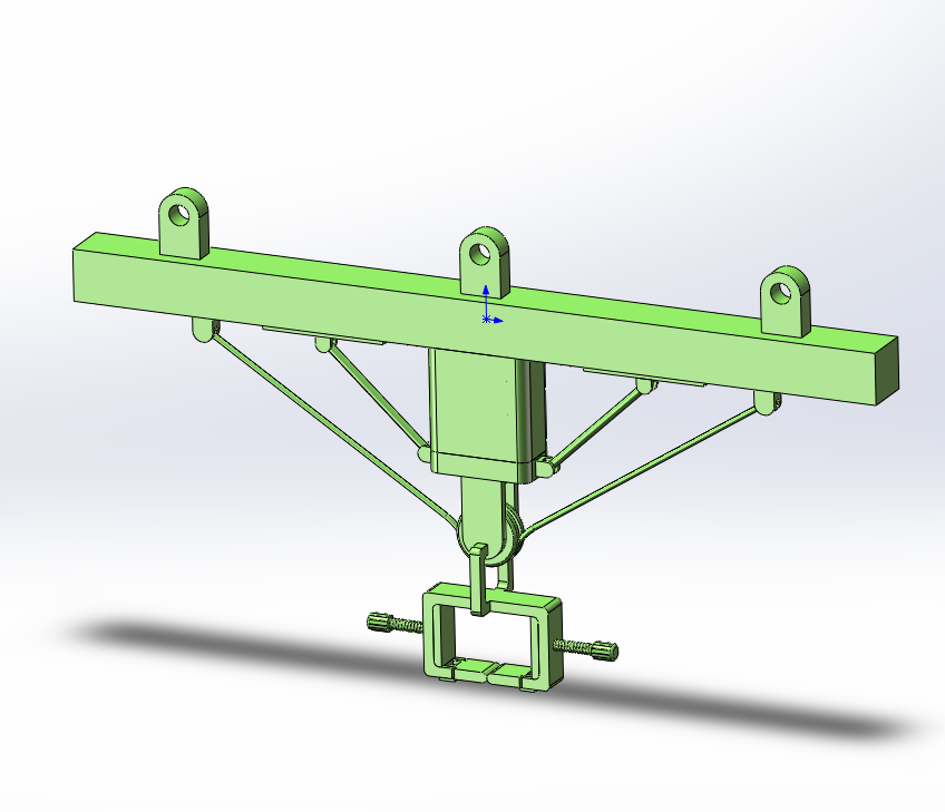 海上起重机的吊钩防摇装置