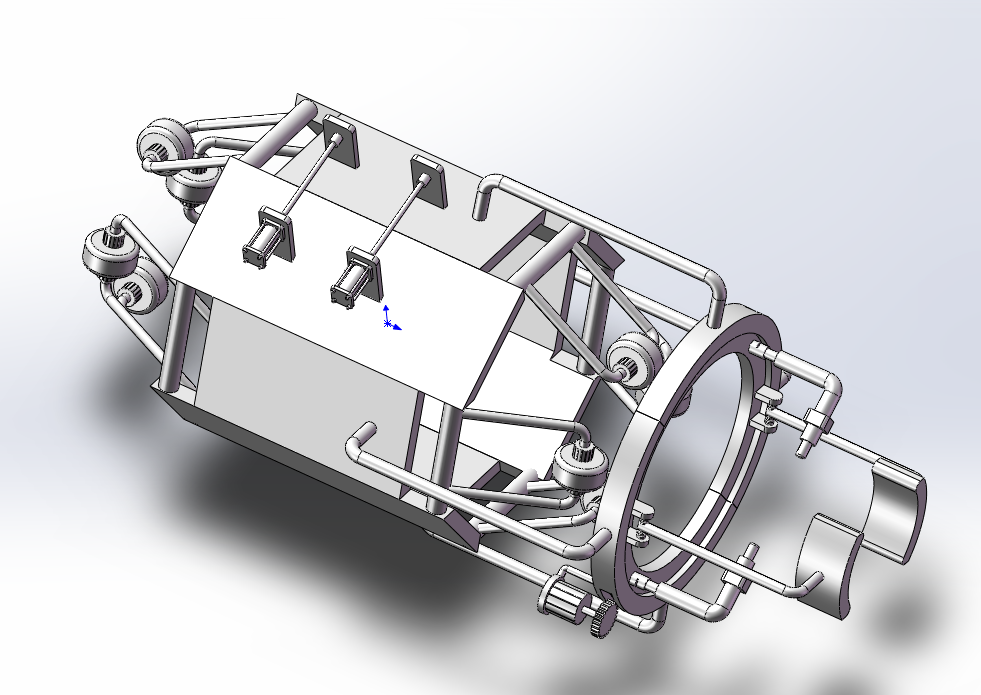 桥梁缆索检测机器人