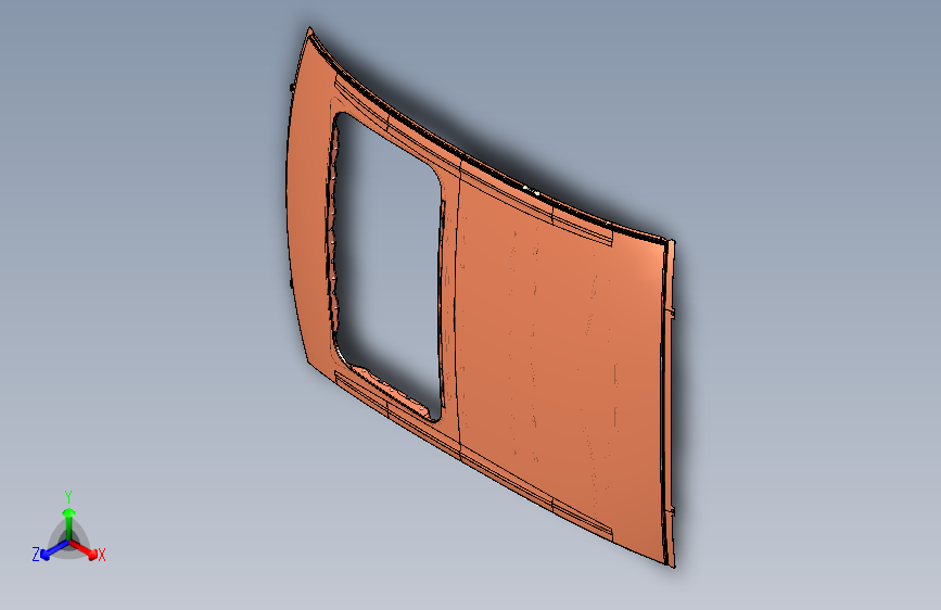 力帆820 G5701100-D01-20121015 顶盖总成（带天窗）