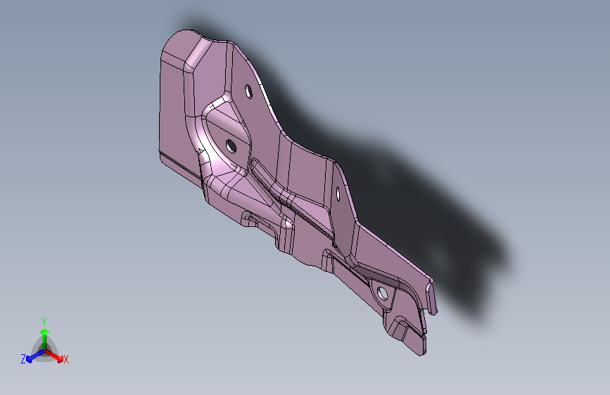 力帆820 G8412530-D01-20121015通风盖板左安装板组件