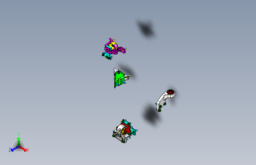 力帆820 GBA1001-发动机悬置