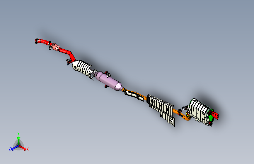 力帆820 GBA1200-排气系统